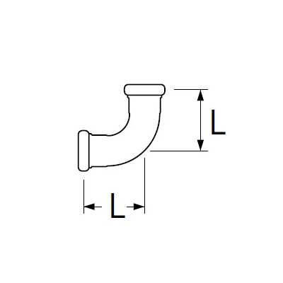 三栄水栓製作所 洗浄管連結エルボ トイレ用 パイプ径:16mm  H80-4-16_ 画像2