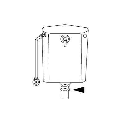 三栄水栓製作所 ロータンクサイフォン用袋ナットパッキン トイレ用 呼び:32  PP42-32S-32 画像2