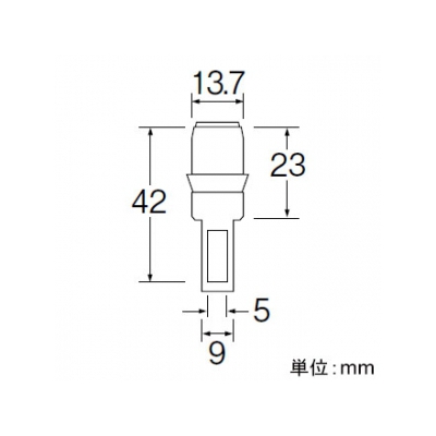 三栄水栓製作所 ボールタップ弁体 トイレ用 SAN-EI社製ロータンクボールタップ専用止水弁部  PV45-11X-13 画像3