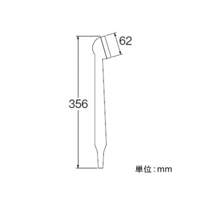 三栄水栓製作所 PC散水器 ガーデニング ノズル 適合ホース内径:15mm  N65-M 画像2