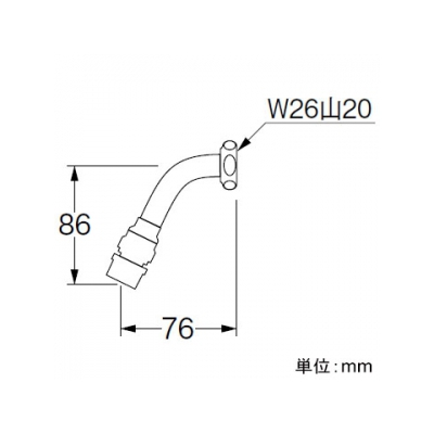 三栄水栓製作所 ジョインター万能ホームパイプ ガーデニング 適合ホース内径:12～15mm  PY127-64X-16 画像3