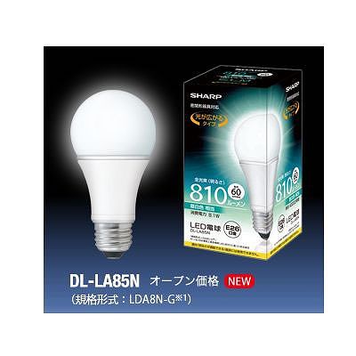 シャープ LED電球 ELM DL-LA85N