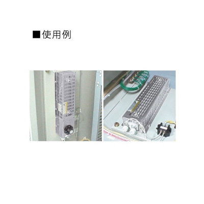 篠原電機 カバー付スペースヒーター 標準タイプ 2点取付 220V200W SUS製  SHC2-2220AS 画像3