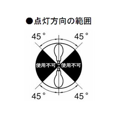 パナソニック セラメタH 片口金 E形 230形 拡散形 色温度4000K E39口金  MF250CL/BU/230/N 画像3