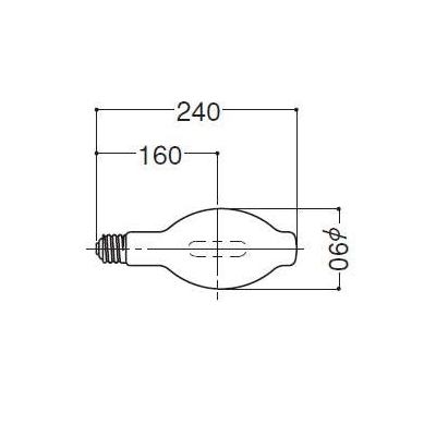 岩崎電気  BH200/220V300W