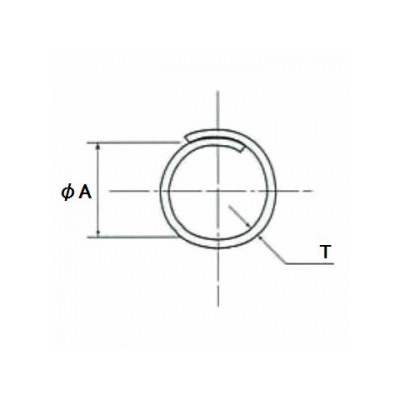 エスケイ工機 電線保護材 スリットチューブ 内径Φ8mm 使用最大径10mm 乳白(ナチュラル) 100m  ST-08PE 画像2