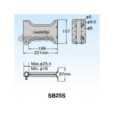 マスプロ  SB25S