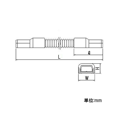 マサル工業 フレキジョイント 1号 チョコ 《ニュー・エフモール付属品》  SFMFJ19 画像2