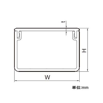 マサル工業 エムケーダクト 0号 1m クリーム  MD05L10 画像2