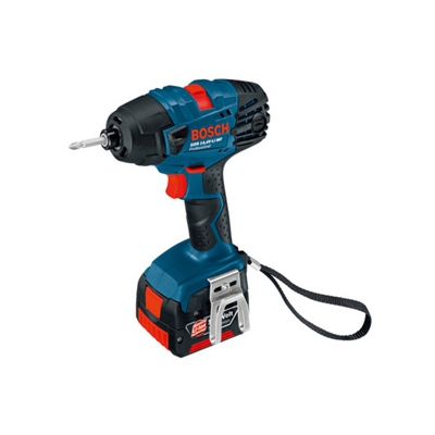 BOSCH 【生産完了】バッテリーインパクトドライバー 軽量1.8kg DC14.4V 2.6Ahリチウムイオンバッテリー ECP機能搭載 3灯式LEDライト、キャリングケース、充電器付 GDR14.4V-LIMF