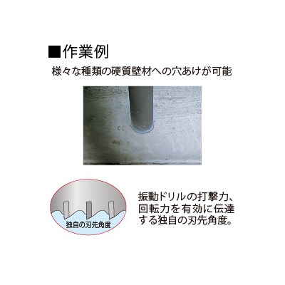 BOSCH 振動コアカッター 回転+打撃用 刃先径φ25mm 《ポリクリックシステム》  PSI-025C 画像3