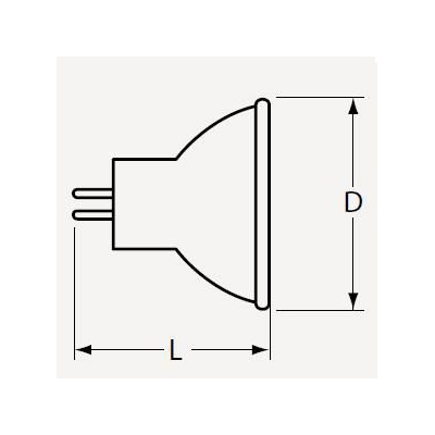 ウシオライティング ★ダイクロイックミラー付きハロゲンランプ JRφ35 12V 35W形 狭角 GZ4口金  JR12V28WLN/K3-H 画像2