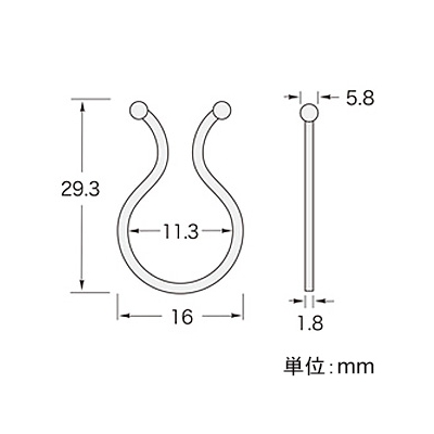 サンワサプライ ケーブルタイ(ツイスト) 11mmタイプ 25個入  CA-TW11N 画像3