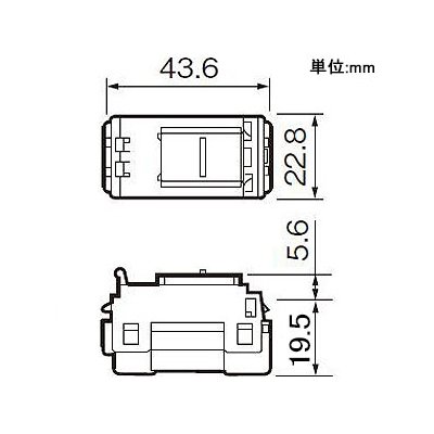 パナソニック 【コスモシリーズ ワイド21】 埋込ほたるスイッチB 片切 表示付 100V用 AC15A  WT50519 画像2