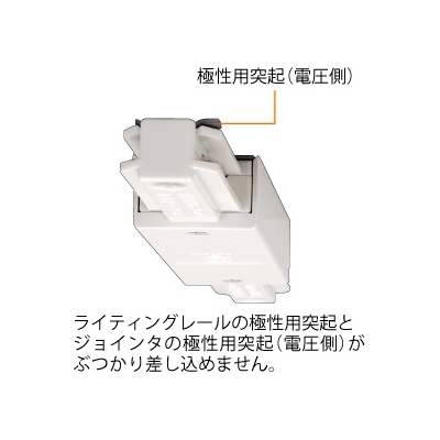 東芝 垂直ジョインタ 内角 Ⅵ形 白  NDR0240 画像2