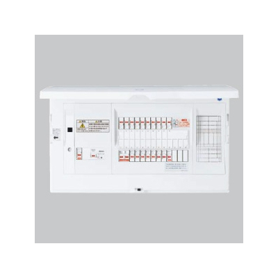 パナソニック AiSEG通信型 エコキュート・電気温水器・IH対応フリースペース付住宅分電盤 ブレーカ容量30A リミッタースペース無 主幹容量50A 《スマートコスモコンパクト21》 BHNF85143T3