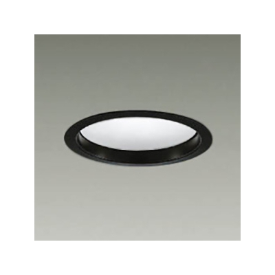 DAIKO ダウンライト モジュールタイプ 拡散パネル付 白熱灯100W相当 調光タイプ 埋込穴φ125mm 配光角60°白色タイプ ブラック  LZD-91499NB