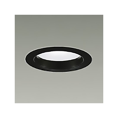 DAIKO ダウンライト モジュールタイプ 拡散パネル付 白熱灯60W相当 調光タイプ 埋込穴φ75mm 配光角60°温白色タイプ ブラック LZD-91495AB