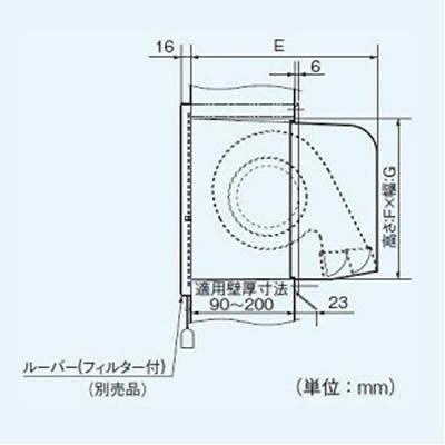 YAZAWA公式卸サイト】一般・台所・事務所・居室用換気扇 居間用換気扇