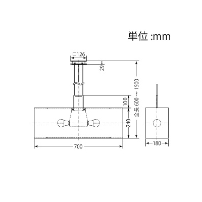 山田照明 LEDランプ交換型ペンダントライト 非調光 白熱200W相当 電球色 E26口金 ランプ付  PD-2644-L 画像3