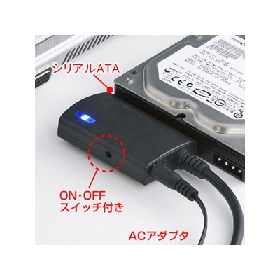 サンワサプライ SATA-USB3.0変換ケーブル  USB-CVIDE3 画像2