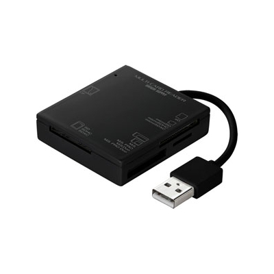 サンワサプライ USB2.0カードリーダー 5スロット 63メディア対応 ブラック ADR-ML15BK