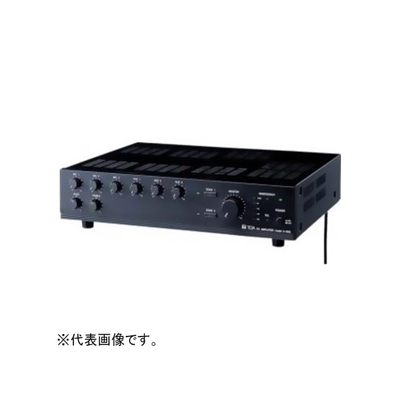 TOA PAアンプ 30W 2U 2局ゾーンセレクター付 呼び出し放送・BGM放送用 非常カット機能内蔵 A-1803