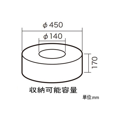 ジェフコム ロープリール ナイロンロープ用 幅543×奥行328×高さ585mm  RDL-450 画像3