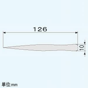 エンジニア 430耐食性エコノミーピンセット AA型 直型タイプ 全長126mm  PTS-01 画像2