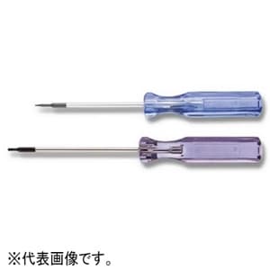 エンジニア 特殊ネジ用ドライバー ラインリセスネジ用 呼びTX4 先端φ1.2mm 全長146mm DTX-04