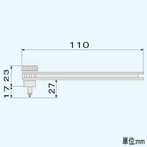 エンジニア オフセットラチェット 着磁タイプ 対辺6.35mm ビット(+)#2・(-)6 早廻し機構付  DR-05 画像2