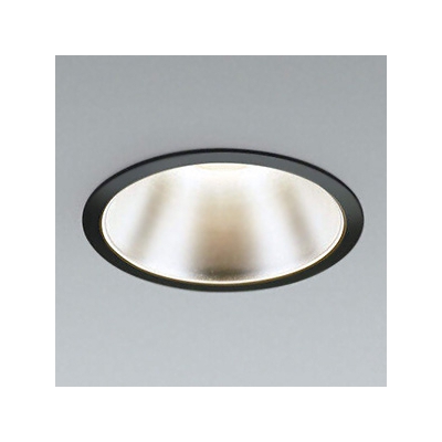 コイズミ照明 LEDベースダウンライト 防雨型 1000lmクラス 白熱球100W相当 白色 埋込穴φ150mm 照度角35° ブラック AD45812L