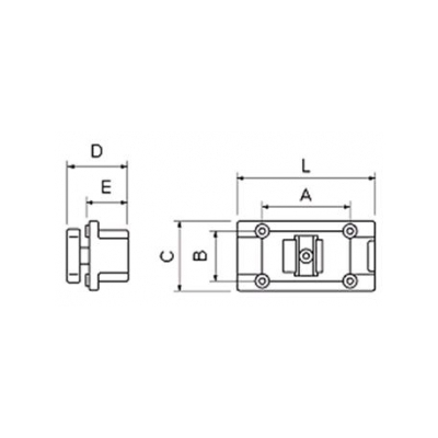 因幡電工 ビッグタイホルダー(チャンネル取付用)  BHC-2 画像2