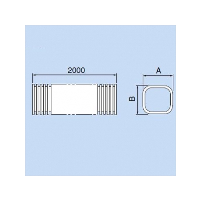 因幡電工 スリムダクトSD フリーコーナー2m(フリーカットタイプ) 自在継手 66タイプ グレー  SF-66-2000-G 画像3