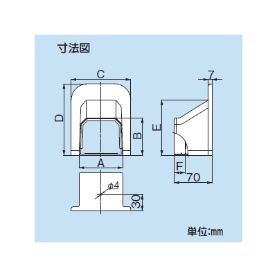 因幡電工 スリムダクトMD MDシーリングキャップ 天井・壁からの配管取り出し用化粧カバー 75タイプ ネオホワイト  MP-75-W 画像3