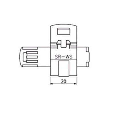 因幡電工 ケーブル支持具  SR-WS 画像6