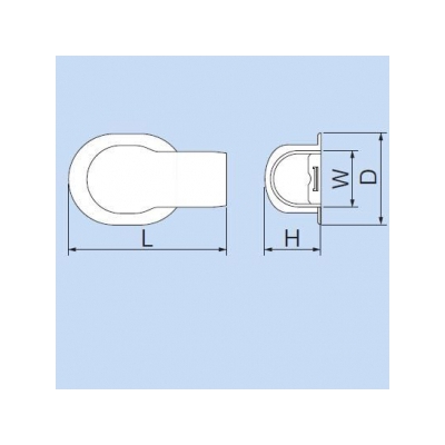 因幡電工 給水・給湯用配管化粧カバー(屋内用) 《リフォームダクトJD》 ウォールコーナー  JW-25 画像3