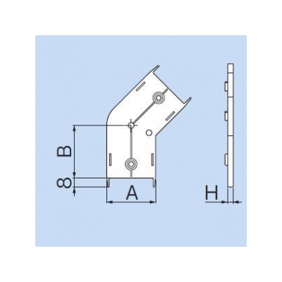 因幡電工 給水・給湯用配管化粧カバー(屋内用) 《リフォームダクトJD》 JKF用スペーサー  JKFS-13 画像2