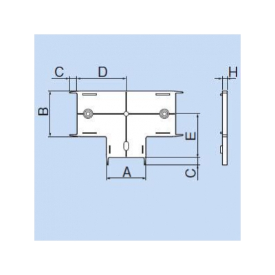 因幡電工 給水・給湯用配管化粧カバー(屋内用) 《リフォームダクトJD》 JHT用スペーサー  JHTS-13 画像2