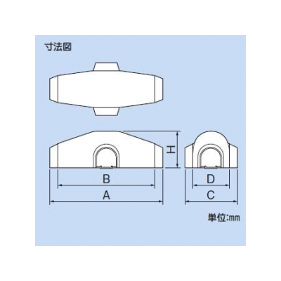 因幡電工 給水・給湯用配管化粧カバー(屋内用) 《リフォームダクトJD》 クロスジョイント  JX-1320 画像3