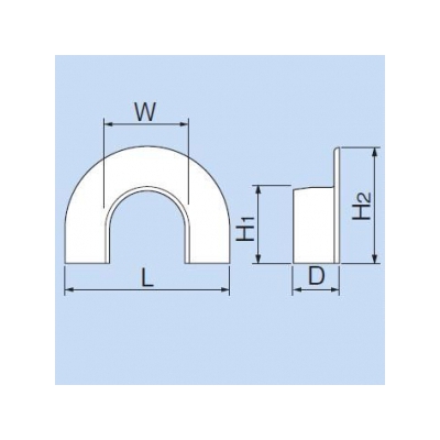 因幡電工 給水・給湯用配管化粧カバー(屋内用) 《リフォームダクトJD》 シーリングキャップ  JP-25S 画像3