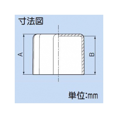 因幡電工 【数量限定特価】端末キャップ 適合サヤパイプ:IS-25-B/IS-25-P ブラウン  ISE-25 画像3