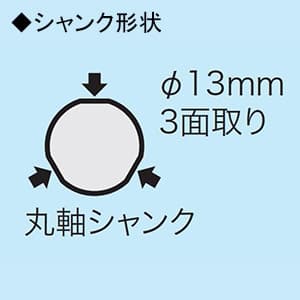 YAZAWA公式卸サイト】バイメタルホールソー 回転用 120mm 丸軸シャンク