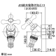 カクダイ ガーデン用水栓 単水栓タイプ 固定コマ式 呼び13 寒冷地用 567-011付 701-315K-13 画像2
