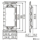 パナソニック 埋込コンセント用絶縁取付枠 WTL3710K 画像2