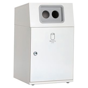 テラモト 【受注生産品】ゴミ箱 《ニートLG》 大容量タイプ あきかん用 容量90L DS-166-916-7 画像1