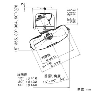 パナソニック オート扇 30cmタイプ F-LA301-H 画像2