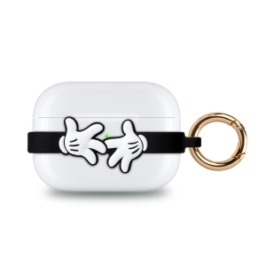 PGA AirPods Pro用 シリコンバンド [ミッキーマウス] PG-DAPPSB01MKY 画像1