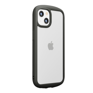 PGA iPhone 13用 ガラスタフケース ラウンドタイプ ブラック PG-21KGT01BK 画像6