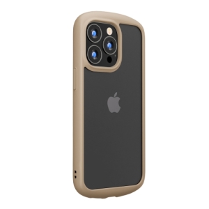 PGA iPhone 13 Pro用 ガラスタフケース ラウンドタイプ ベージュ PG-21NGT03BE 画像6